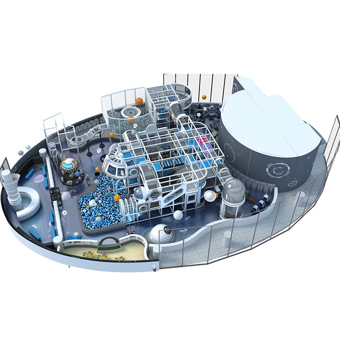 info-1-1 Space-Themed Indoor Playground Layout best